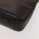 GUCCI Bamboo Shoulder Bag Leather 2way Brown Gold 001 3444 1638 Auth MX324-8