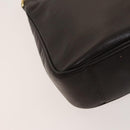 GUCCI Bamboo Shoulder Bag Leather 2way Brown Gold 001 3444 1638 Auth MX324-15