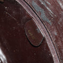 GUCCI Bamboo Shoulder Bag Leather 2way Brown Gold 001 3444 1638 Auth MX324-9