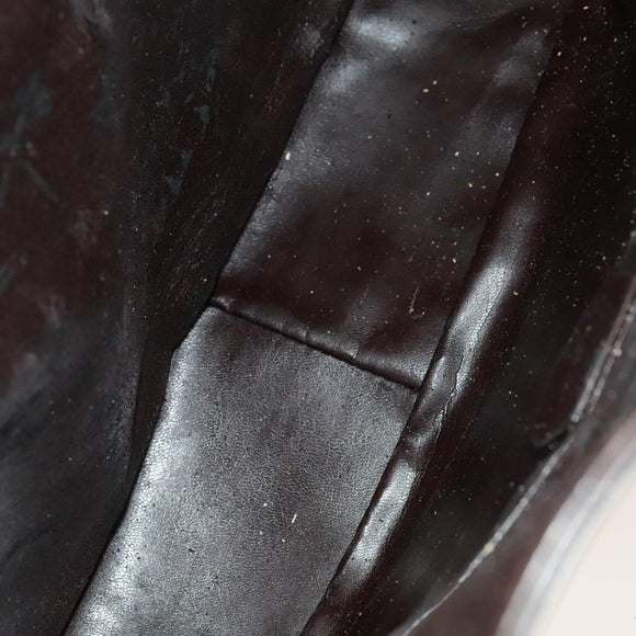 GUCCI Bamboo Shoulder Bag Leather 2way Brown Gold 001 3444 1638 Auth MX324