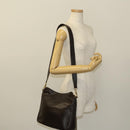 GUCCI Bamboo Shoulder Bag Leather 2way Brown Gold 001 3444 1638 Auth MX324-21