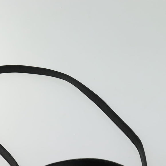 Salvatore Ferragamo Hand Bag Leather 2way Black Gold Auth MX347