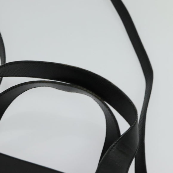 Salvatore Ferragamo Hand Bag Leather 2way Black Gold Auth MX347