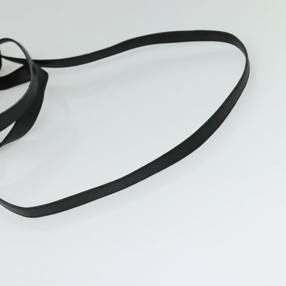 Salvatore Ferragamo Hand Bag Leather 2way Black Gold Auth MX347