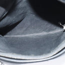 BOTTEGA VENETA INTRECCIATO Waist bag Leather Black Auth MX365-11