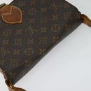 LOUIS VUITTON Monogram Cartouchiere MM Shoulder Bag M51253 LV Auth MX381-6