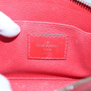 LOUIS VUITTON Epi Pochette Cosmetic PM Pouch Red M41114 LV Auth MX388-17