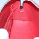 LOUIS VUITTON Epi Pochette Cosmetic PM Pouch Red M41114 LV Auth MX388-18