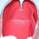 LOUIS VUITTON Epi Pochette Cosmetic PM Pouch Red M41114 LV Auth MX388-10