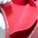 LOUIS VUITTON Epi Pochette Cosmetic PM Pouch Red M41114 LV Auth MX388-11