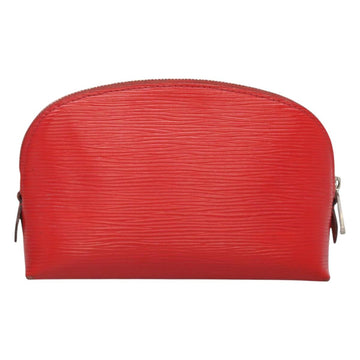 LOUIS VUITTON Epi Pochette Cosmetic PM Pouch Red M41114 LV Auth MX388 - 0
