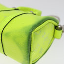 LOUIS VUITTON Taigalama Porte Cles Mini Keepall Charm Yellow M01048 Auth MX390-10