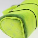 LOUIS VUITTON Taigalama Porte Cles Mini Keepall Charm Yellow M01048 Auth MX390-11