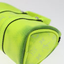 LOUIS VUITTON Taigalama Porte Cles Mini Keepall Charm Yellow M01048 Auth MX390-12