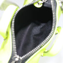 LOUIS VUITTON Taigalama Porte Cles Mini Keepall Charm Yellow M01048 Auth MX390-17