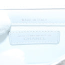 CHANEL Matelasse Chain Shoulder Bag Leather Silver CC Auth MX400AM-22