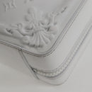 LOUIS VUITTON Monogram LV Ornament Soft Trunk Bag White M21833 LV Auth MX402SM-16