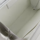 LOUIS VUITTON Monogram LV Ornament Soft Trunk Bag White M21833 LV Auth MX402SM-11