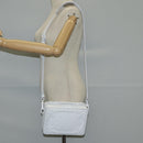 LOUIS VUITTON Monogram LV Ornament Soft Trunk Bag White M21833 LV Auth MX402SM-22