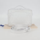 LOUIS VUITTON Monogram LV Ornament Soft Trunk Bag White M21833 LV Auth MX402SM-12