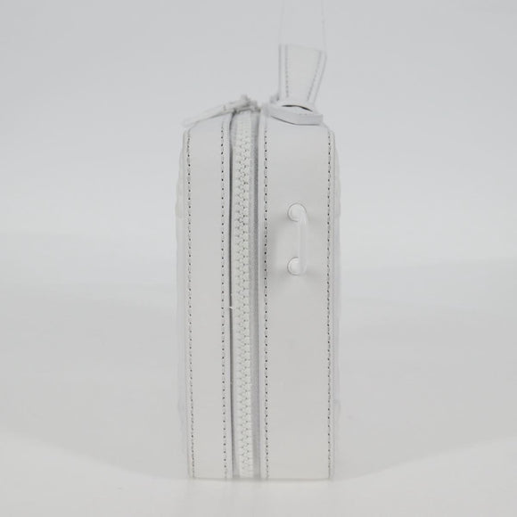 LOUIS VUITTON Monogram LV Ornament Soft Trunk Bag White M21833 LV Auth MX402SM