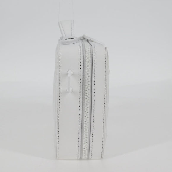 LOUIS VUITTON Monogram LV Ornament Soft Trunk Bag White M21833 LV Auth MX402SM