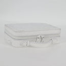 LOUIS VUITTON Monogram LV Ornament Soft Trunk Bag White M21833 LV Auth MX402SM-6