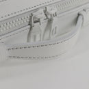 LOUIS VUITTON Monogram LV Ornament Soft Trunk Bag White M21833 LV Auth MX402SM-7