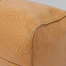LOUIS VUITTON Epi Keepall 50 Boston Bag Beige M42941 LV Auth MX411-16