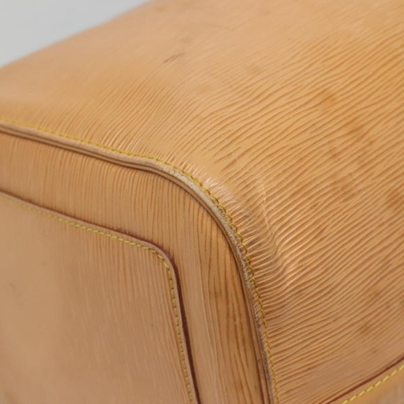 LOUIS VUITTON Epi Keepall 50 Boston Bag Beige M42941 LV Auth MX411