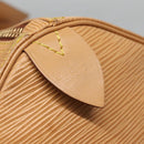 LOUIS VUITTON Epi Keepall 50 Boston Bag Beige M42941 LV Auth MX411-18