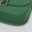 LOUIS VUITTON Epi Saint Cloud GM Shoulder Bag Green M52194 LV Auth MX412-14