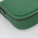 LOUIS VUITTON Epi Saint Cloud GM Shoulder Bag Green M52194 LV Auth MX412-17