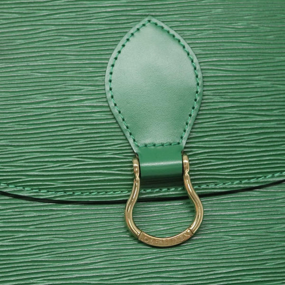 LOUIS VUITTON Epi Saint Cloud GM Shoulder Bag Green M52194 LV Auth MX412
