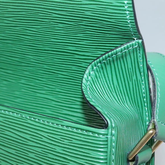LOUIS VUITTON Epi Saint Cloud GM Shoulder Bag Green M52194 LV Auth MX412