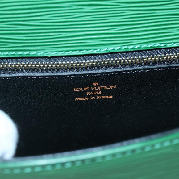 LOUIS VUITTON Epi Saint Cloud GM Shoulder Bag Green M52194 LV Auth MX412
