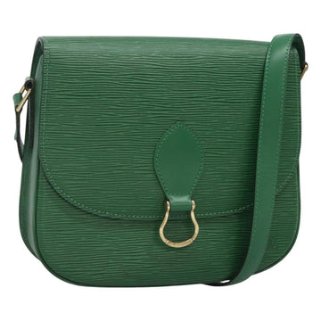 LOUIS VUITTON Epi Saint Cloud GM Shoulder Bag Green M52194 LV Auth MX412