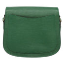 LOUIS VUITTON Epi Saint Cloud GM Shoulder Bag Green M52194 LV Auth MX412-2