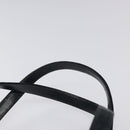 Christian Dior Trotter Canvas Hand Bag Navy Gold Auth MX415-8