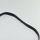 Christian Dior Trotter Canvas Shoulder Bag Navy Gold Auth MX421-8