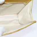 CHANEL Matelasse Chain Shoulder Bag Leather Gold CC Auth MX423-19