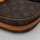 LOUIS VUITTON Monogram Jeune Fille MM Shoulder Bag M51226 LV Auth MX428-14