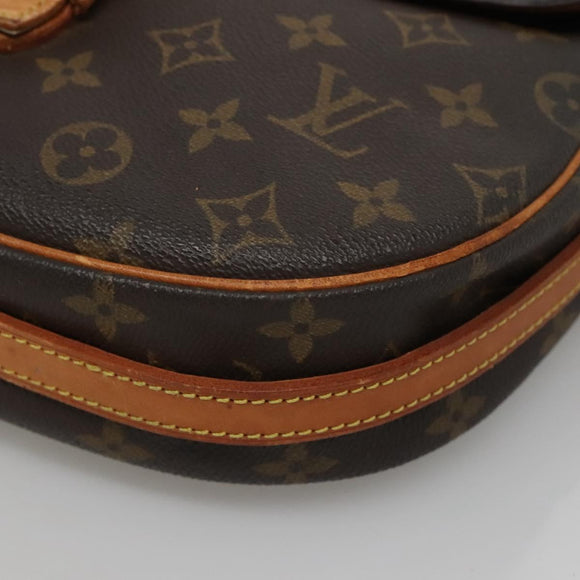 LOUIS VUITTON Monogram Jeune Fille MM Shoulder Bag M51226 LV Auth MX428
