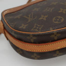LOUIS VUITTON Monogram Jeune Fille MM Shoulder Bag M51226 LV Auth MX428-17