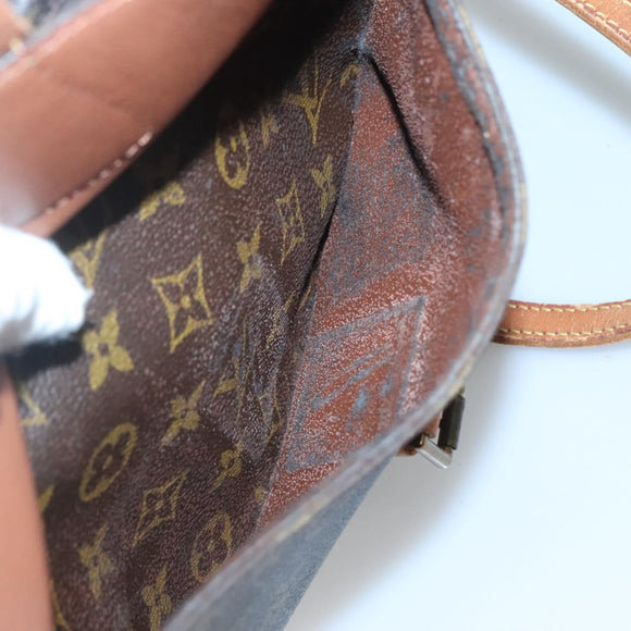 LOUIS VUITTON Monogram Jeune Fille MM Shoulder Bag M51226 LV Auth MX428