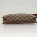LOUIS VUITTON Damier Ebene Poche Toilette 26 Pouch N47543 LV Auth MX437-6