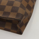 LOUIS VUITTON Damier Ebene Poche Toilette 26 Pouch N47543 LV Auth MX437-7