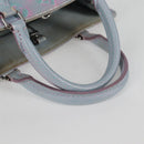 LOUIS VUITTON Monogram Empreinte On The Go PM Bag 2way Blue M46067 Auth MX449A-10