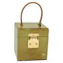 LOUIS VUITTON Monogram Vernis Bleecker Pouch Baby Blue M91003 LV Auth MX450-1