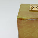 LOUIS VUITTON Monogram Vernis Bleecker Pouch Baby Blue M91003 LV Auth MX450-9